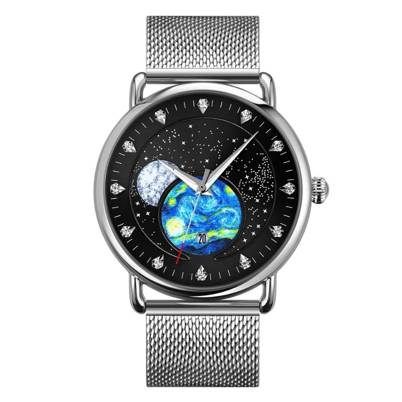 Moonlight Glow Mechanische Uhr