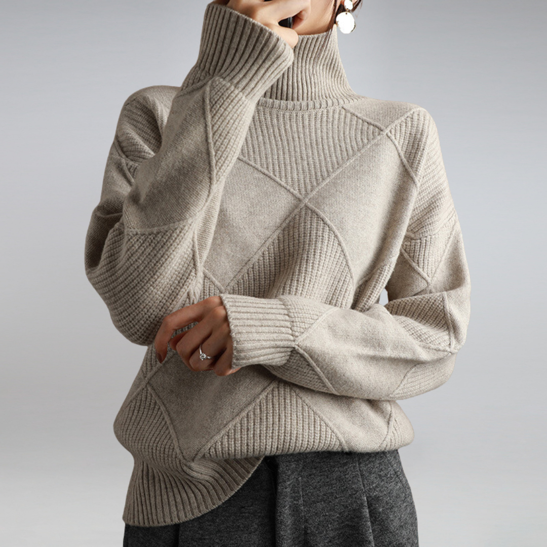 Adelle | Cosy turtleneck jumper