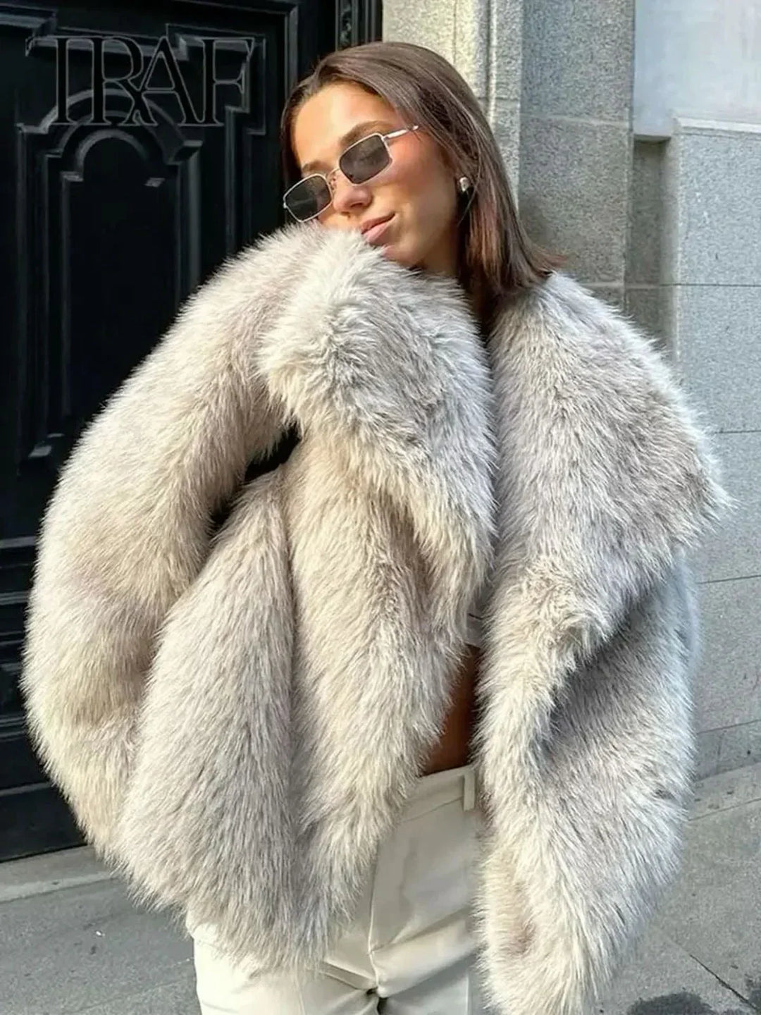 Alena | Sleek Fur Jacket