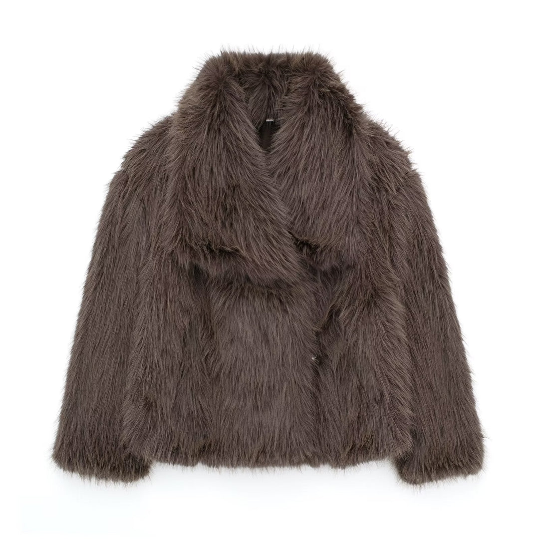 Alena | Sleek Fur Jacket