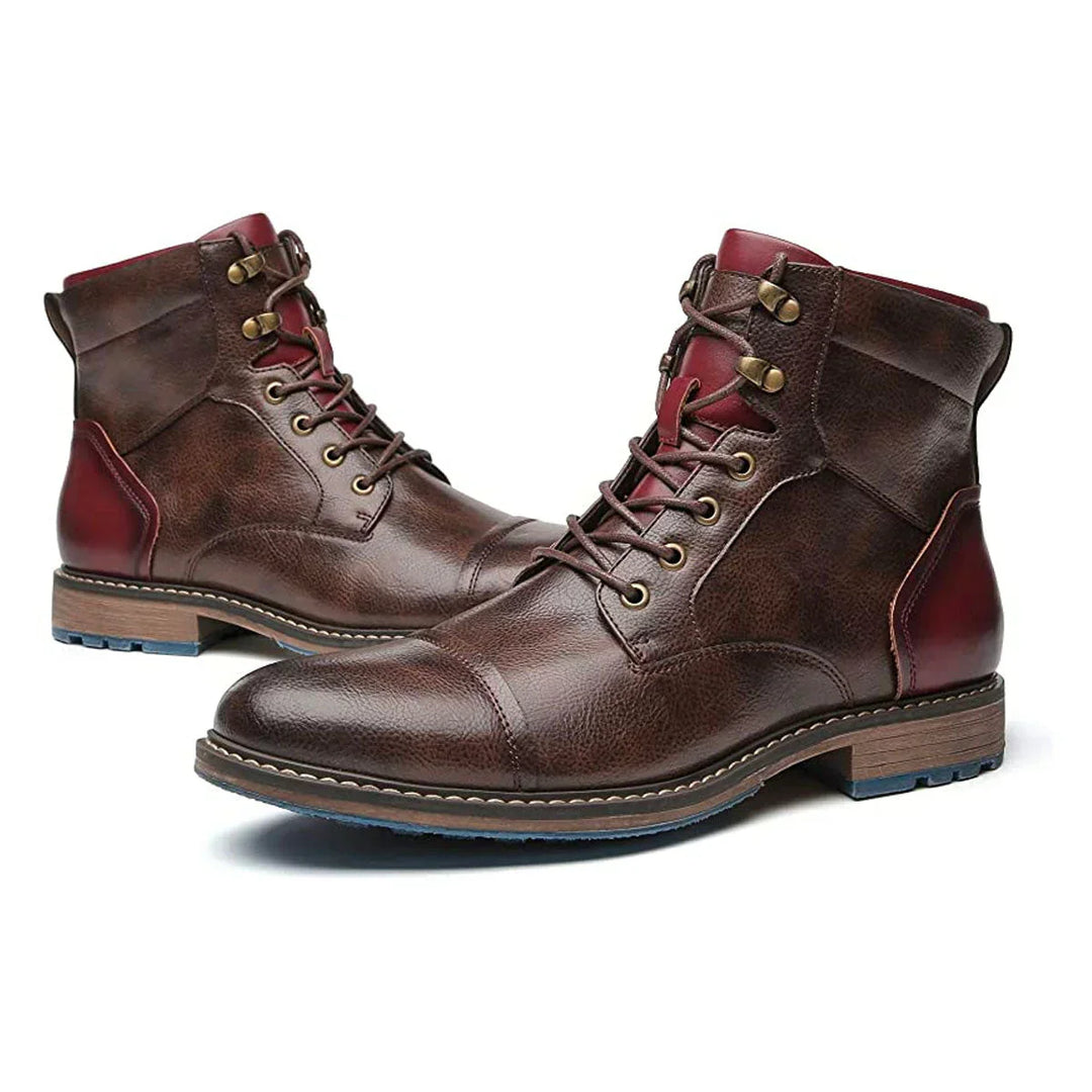 Dawson - Oxford-Stiefel aus Leder