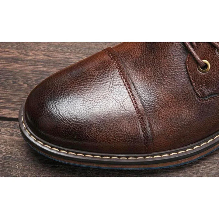 Dawson - Oxford-Stiefel aus Leder