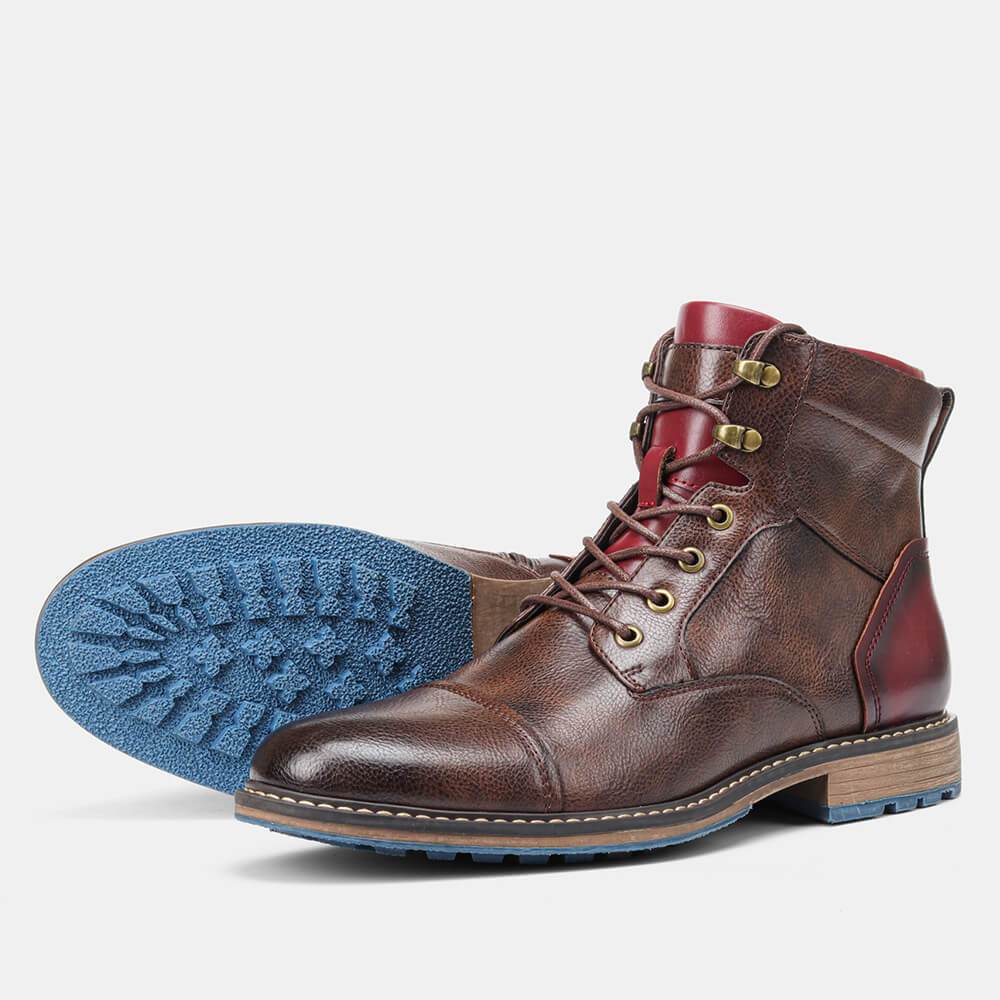 Dawson - Oxford-Stiefel aus Leder