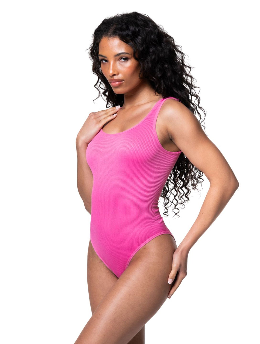 Ribbed Shapewear Bodysuit