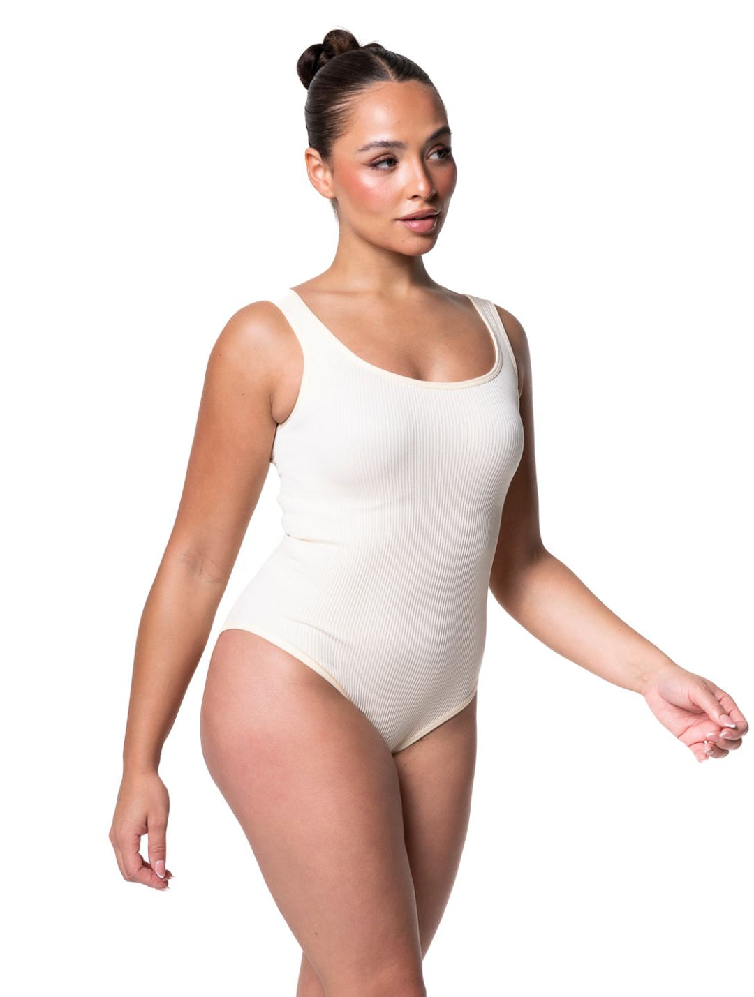 Ribbed Shapewear Bodysuit