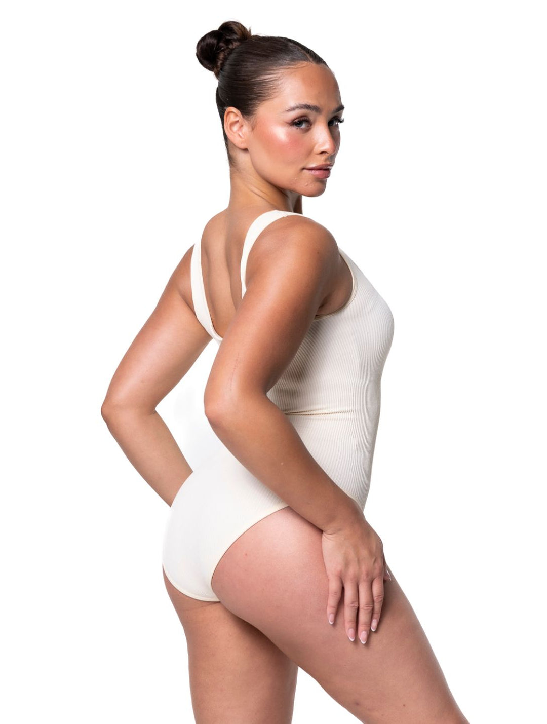 Ribbed Shapewear Bodysuit