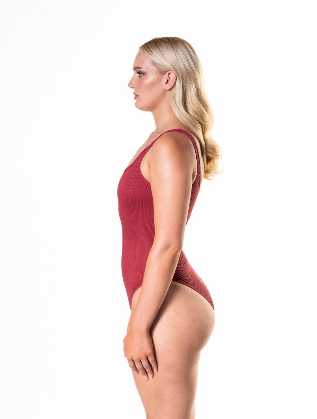 Ribbed Shapewear Bodysuit