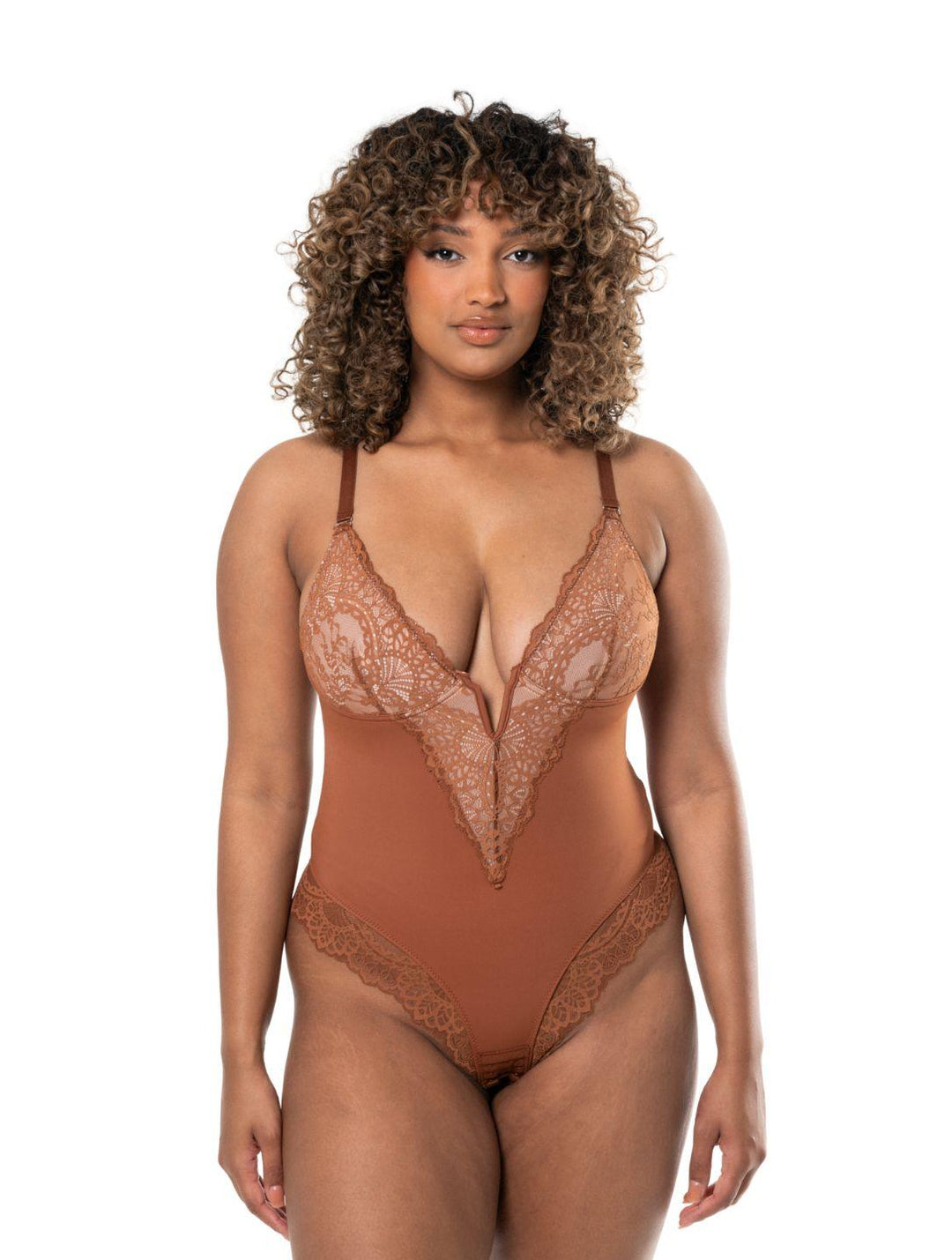 V-Hals Bodysuit